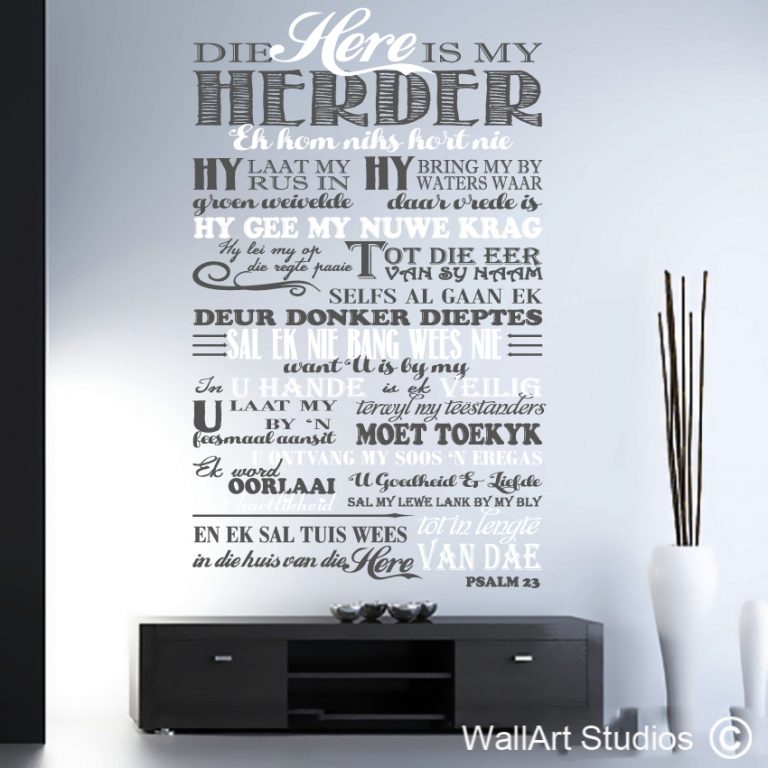 Afrikaans Wall Art Stickers South Africa