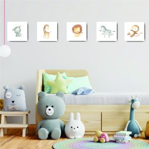 Safari Animal Canvas Art