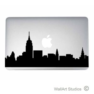 New York Skyline Laptop Decal