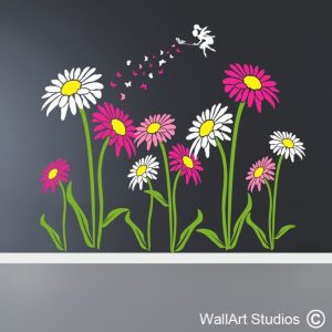 Magical Daisys Wall Sticker