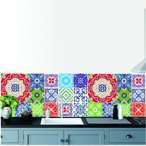 Moroccan Colour Vinyl Tiles