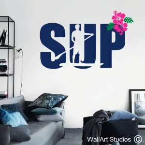 Stand Up Paddling Wall Art