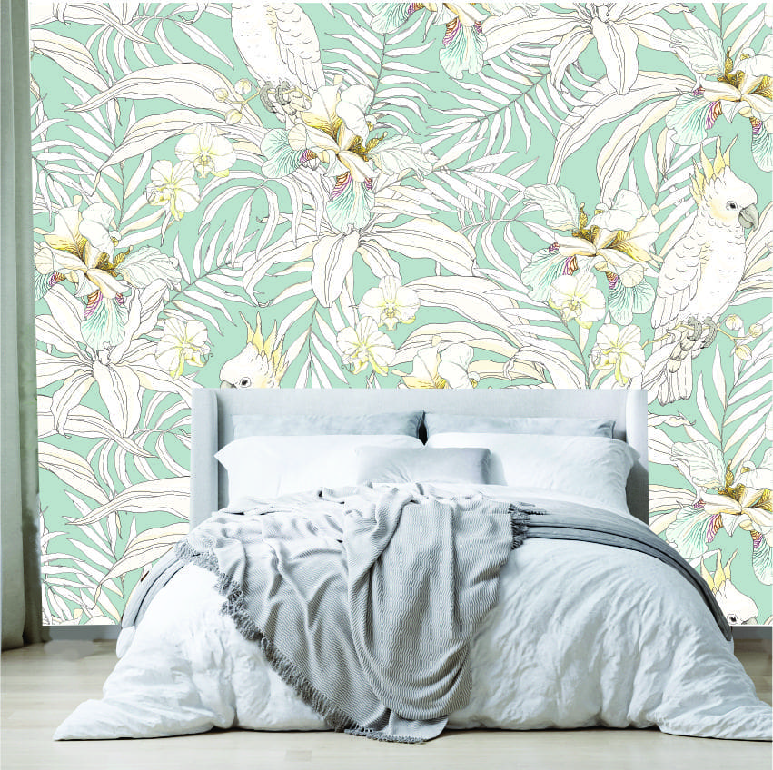 Parrot in Soft Pastel