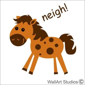 Horse Farm Yard Wall Sticker